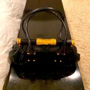 Celine Tote with Gold Hardware